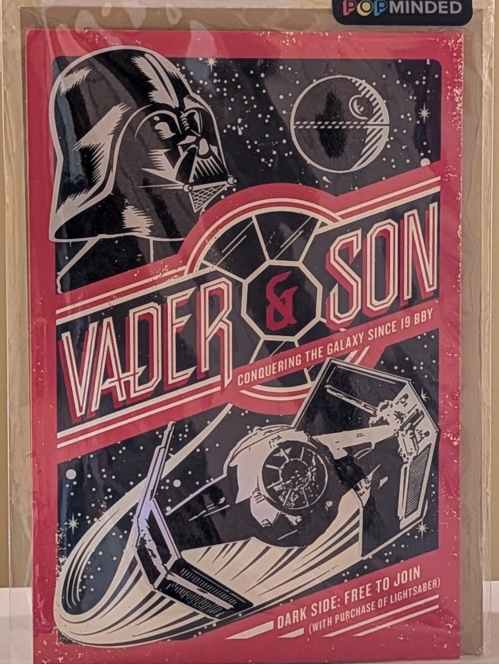 Star Wars Father's Day Card: Vader & Son (Popminded By Hallmark)